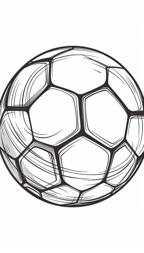 Ballon De Foot Gonflable 22,5 Cm - HENBRANDT - Couleur Aléatoire - Taille 5